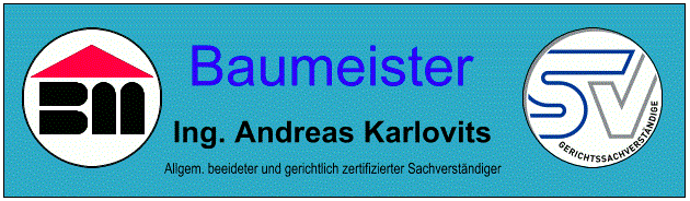 Baumeister Ing. Andreas Karlovits
